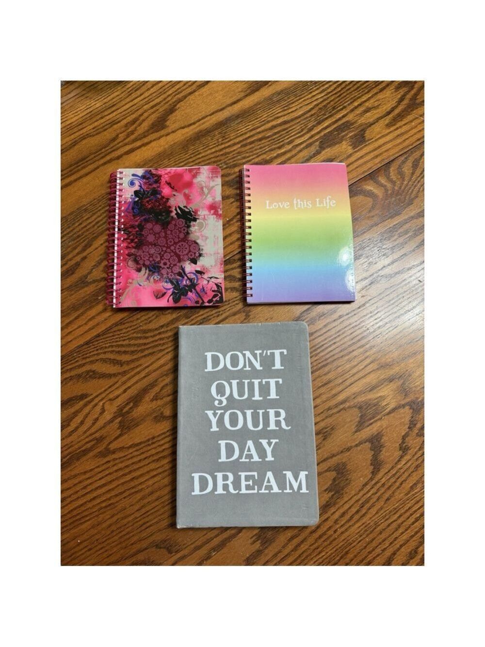 Journal Notebook Lot Bundle Of 3 Lined